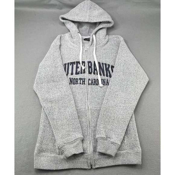 Sunsations Tops - Outer Banks North Carolina Women's Full Zip Hoodie Sz. Small Island Coast